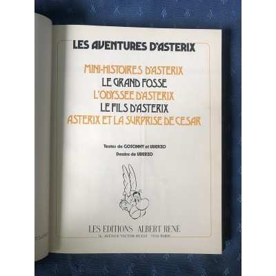 rare Asterix Rombaldi volume 7 as new