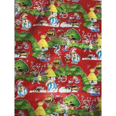 Rare Asterix vintage gift wrap 1m x0.65 m Rare Asterix vintage gift wrap 1m x0.65 m