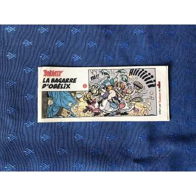 Astérix livret braisor de prior N°3 " la bagarre d'Obélix " de 1978
