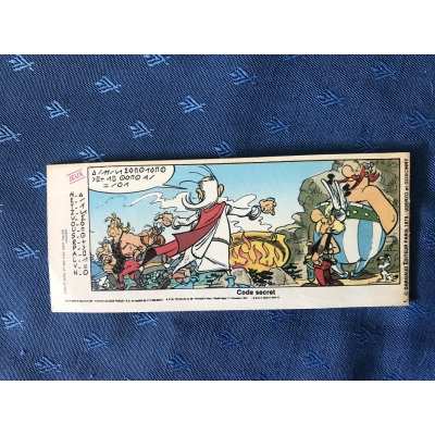 Astérix livret Gervais N°4 " Astérix l'école du cirque " de 1979