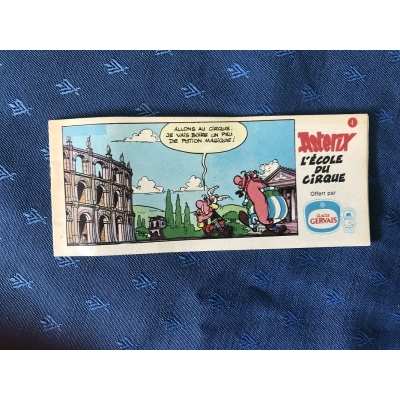 Astérix livret Gervais N°4 " Astérix l'école du cirque " de 1979