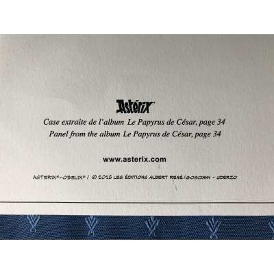 Astérix tiré a part le papyrus de césar