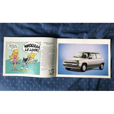 Astérix rare brochure Renault de 1988