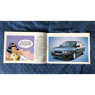 Astérix rare brochure Renault de 1988