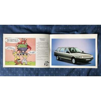 Astérix rare brochure Renault de 1988