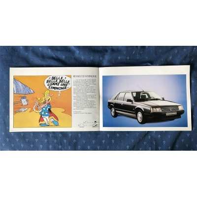 Astérix rare brochure Renault de 1988