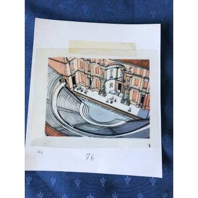 copy of Ultra-rare Asterix original tracing for the 1974 philirama catalog