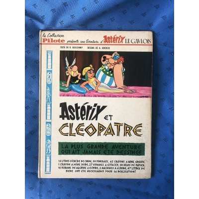 Astérix et Cléopâtre collection pilote 1965 Lombard 16 titres au dos EO