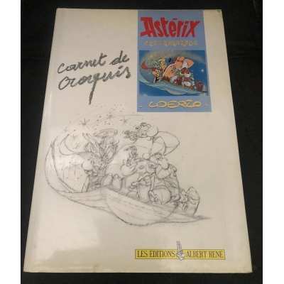 Rare Asterix at rahazade sketchbook1st Edition