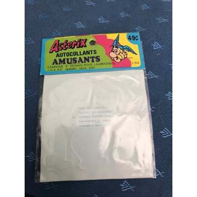 Astérix stickers autocollants de 1978 rare dans ce format