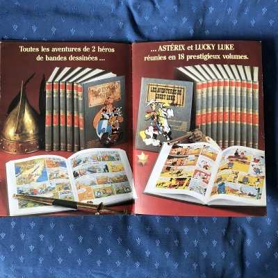 Astérix rare l'album commercial intégrale luxe hachette Dargaud