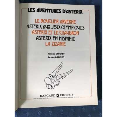 Astérix tome 3 intégrale luxe hachette comme neuf