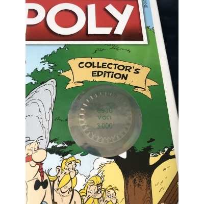 Astérix rare Monopoly bilingue Edition limitée certifiée neuf scellé Astérix rare Monopoly bilingue Edition limitée certifiée neuf scellé