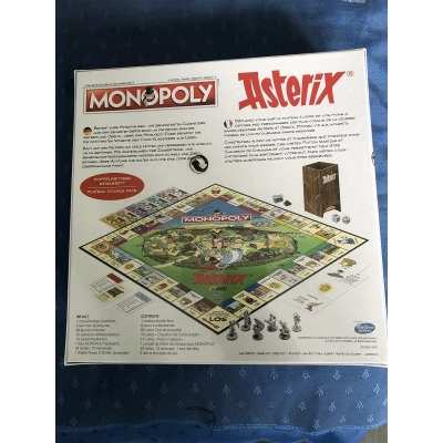 Astérix rare Monopoly bilingue Edition limitée certifiée neuf scellé Astérix rare Monopoly bilingue Edition limitée certifiée neuf scellé