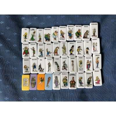 Asterix dominoes set (40) Auchan and its bag