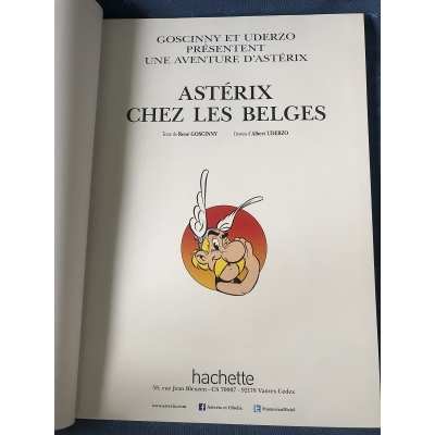Astérix chez les belges luxe 1ere Edition de 2017