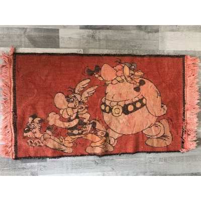 Rare Astérix tapis année 60