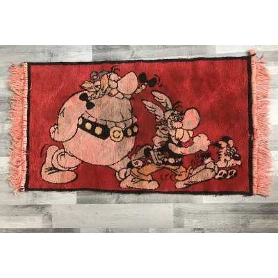Rare Astérix tapis année 60