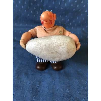 asterix superbe automate Obélix Carl 1967 complet