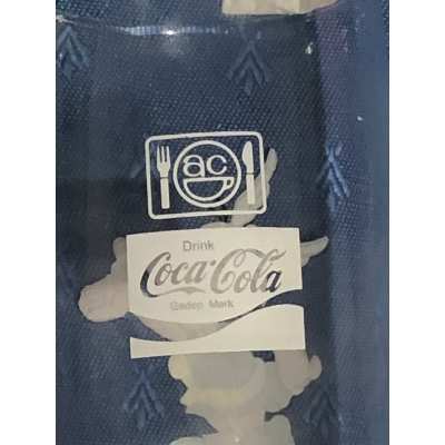 rare asterix coca cola ac glass new 12 cm from 1983