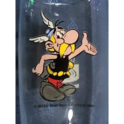 rare asterix coca cola ac glass new 12 cm from 1983