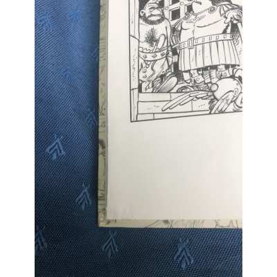 copy of Rare Asterix la serpe d'or luxe 1000 ex "château Malbrouck".