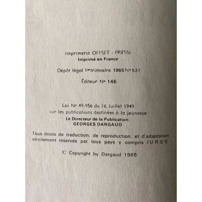 Astérix le tour de gaule offert par skip en TBE de 1965 Astérix le tour de gaule offert par skip en TBE de 1965