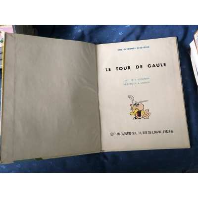 Astérix le tour de gaule offert par skip en TBE de 1965 Astérix le tour de gaule offert par skip en TBE de 1965