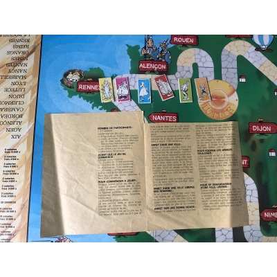Asterix le tour de gaule game complete from 1978 Asterix le tour de gaule game complete from 1978
