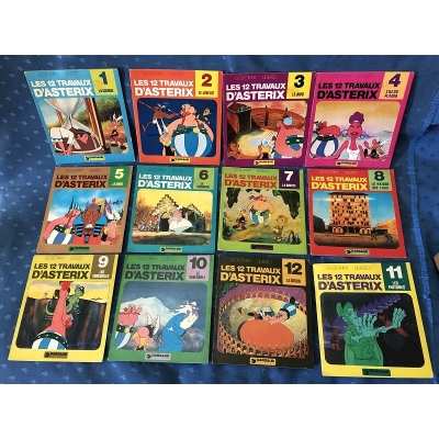 Complete collection of the 12 "Asterix's 12 labors" comics