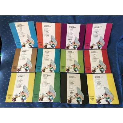 Complete collection of the 12 "Asterix's 12 labors" comics