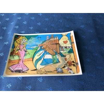 rare Astérix série de 5 cartes postales lenticulaires