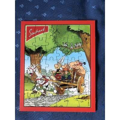 asterix puzzle Suchard neuf rouge de 1998