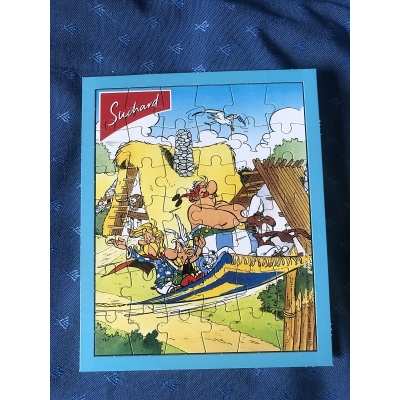 asterix puzzle Suchard neuf bleu de 1998