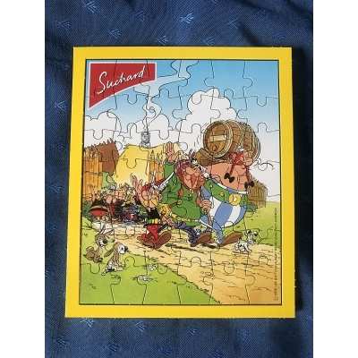 asterix puzzle Suchard jaune de 1998
