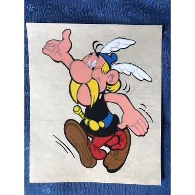 Astérix Rare thermocollant de 1972 Dargaud