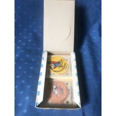 asterix rare Asterix box with 53 stickers from 1976