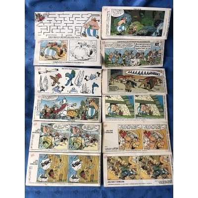 Asterix 12 booklets GERVAIS 1979