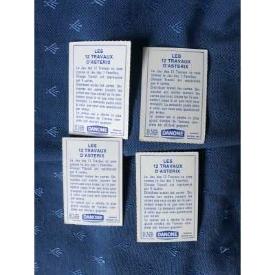 asterix card Danone series 9 from 1976