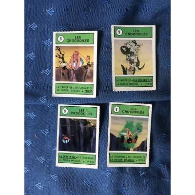 asterix card Danone series 9 from 1976