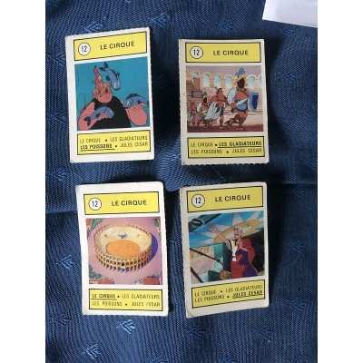 asterix carte Danone série 12 de 1976