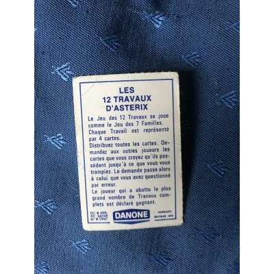 asterix carte Danone 1 carte 10 de 1976