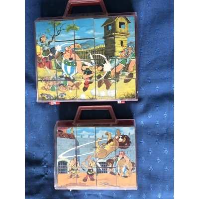 Ultra rare asterix petite boite de 12 cubes puzzle année 70/80 Ultra rare asterix petite boite de 12 cubes puzzle année 70/80