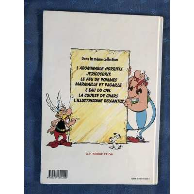 Rare Asterix bd " les pirates " gp rouge et or de 1984