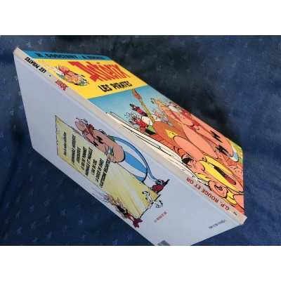 Rare Asterix bd "les pirates" gp red and gold from 1984