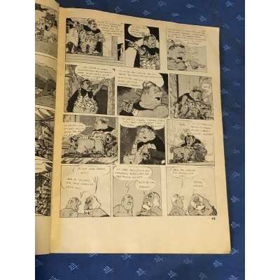 Ultra rare BD pirate " Asterix contre la droite " (origine Allemagne)