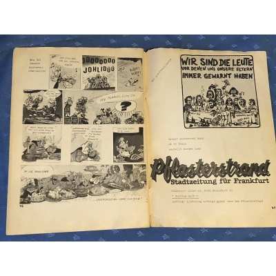 Ultra rare pirate comic book "Asterix contre la droite" (origin Germany)