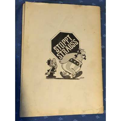 Ultra rare pirate comic book "Asterix contre la droite" (origin Germany)