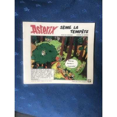 Ultra rare new Asterix booklet offered by Cali stores in 1977