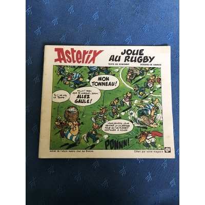 copy of Ultra rare new Asterix booklet offered by Cali stores in 1977